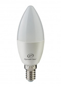 Лампа светодиодная RS LED C37 E14 8W 220-240V 8Вт свеча 4000К E14 800лм 220-240В Ra90 Русский Свет 20010545133