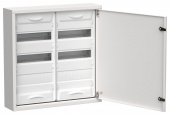 Корпус ЩРн-72 (2х36) TITAN 5 585х570х140 IP31 метал. бел. IEK TI5-50-N-2X036-31