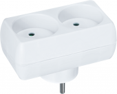 Разветвитель 2-м без заземл. 10А IP20 94 671 NAD-L-2X-C-WH Navigator 94671