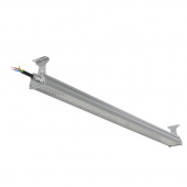 Светильник светодиодный ДСП WP 24 C 120W VW 840 L1200 SI CL 1280х100х85мм 120Вт 4000К IP66 пылевлагозащ. Русский Свет 27072423920