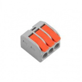 Клемма монтажная СМК PTC-3P 463 BL/3 450В 41А 0.5-6.0кв.мм JazzWay 5073845