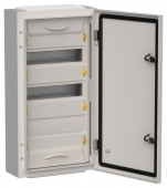 Корпус ЩРн-36 (1х36) TITAN 5 585х310х140 IP54 метал. сер. IEK TI5-50-N-036-54-7035
