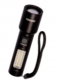 Фонарь ручной аккум. 10Вт LaserLED/широк.cвет/Li-ion 1200мА.ч алюм. КОСМОС KOC134Lit