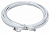 Патч-корд кат.5E UTP LSZH 5м slim колпачок с язычком бел. ITK PC08-C5EUL-5M-SL-WT