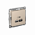 Розетка USB AtlasDesign тип A+C 45Вт высокоскор. ЗУ QC PD механизм песочн. SE ATN001229
