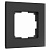 Рамка из стекла на 1 пост Senso черный soft-touch W0013108