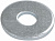 Шайба плоская усилен. M10 (уп.100шт) IEK CLP1M-SHU-10