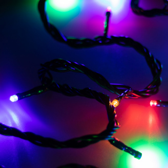 Arlight Светодиодная гирлянда ARD-STRING-HOME-5000-GREEN-50LED-LIVE RGB (230V, 3.5W) (Ardecoled, IP20)