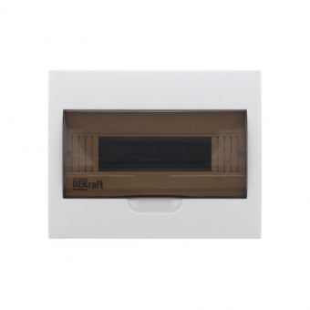 Корпус встраиваемый ЩРВ-П-12 22х28х9 12мод. IP41 пластик. DEKraft 31004DEK