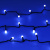Arlight Светодиодная гирлянда ARD-BALL-CLASSIC-D13-5000-BLACK-50LED BLUE (230V, 3.5W) (Ardecoled, IP65)
