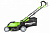 Газонокосилка электрическая Greenworks GLM1241, 1200W, 40 см